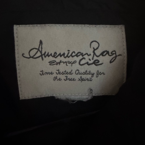 American Rag Black Quilted Vest - Picture 3 of 3